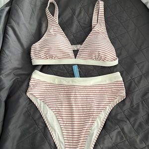 Cupshe striped bikini